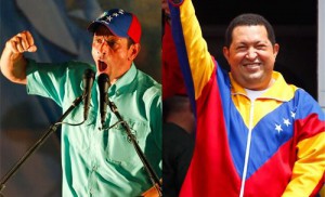 Chávez y Capriles