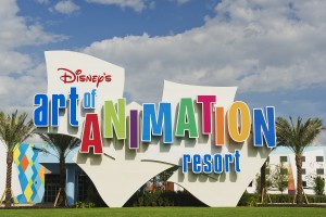 Entrada de Disney Art of Animation Resort