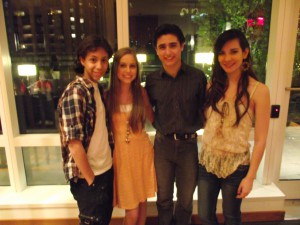 Ray Rodriguez, Sophia Angelica, Giuseppe Bausilio and Gabriela Lugo