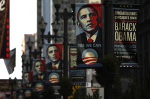 Obama-banners-outside-Chicago-city-hall