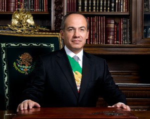 "Me voy con la conciencia de haber actuado en cumplimiento de mi deber y responsabilidad al servicio de M&eacute;xico", afirm&oacute; Calder&oacute;n en un mensaje de tres minutos de duraci&oacute;n transmitido por los canales de televisi&oacute;n.