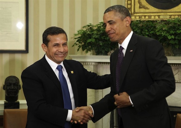 Humala, Obama