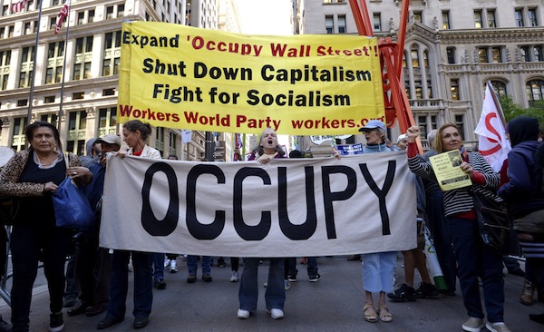 SEGUNDO ANIVERSARIO DE "OCUPA WALL STREET"