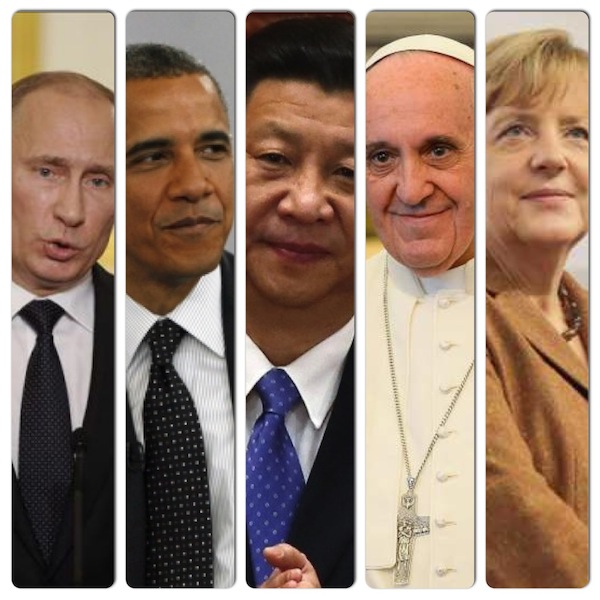 Putin, Obama, Xi Jinping, el papa y Merkel los más poderosos del mundo, según Forbes.