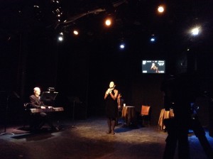 La soprano Gizelxanath y el maestro ablo Zinger en plena actuación. Foto cortesía Pablo Zinger.
