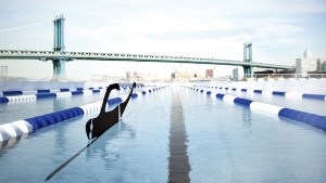Infograf&Igrave;a de c&Ucirc;mo podr&Igrave;a queda la piscina ecol&Ucirc;gica. Foto cedida por + POOL.