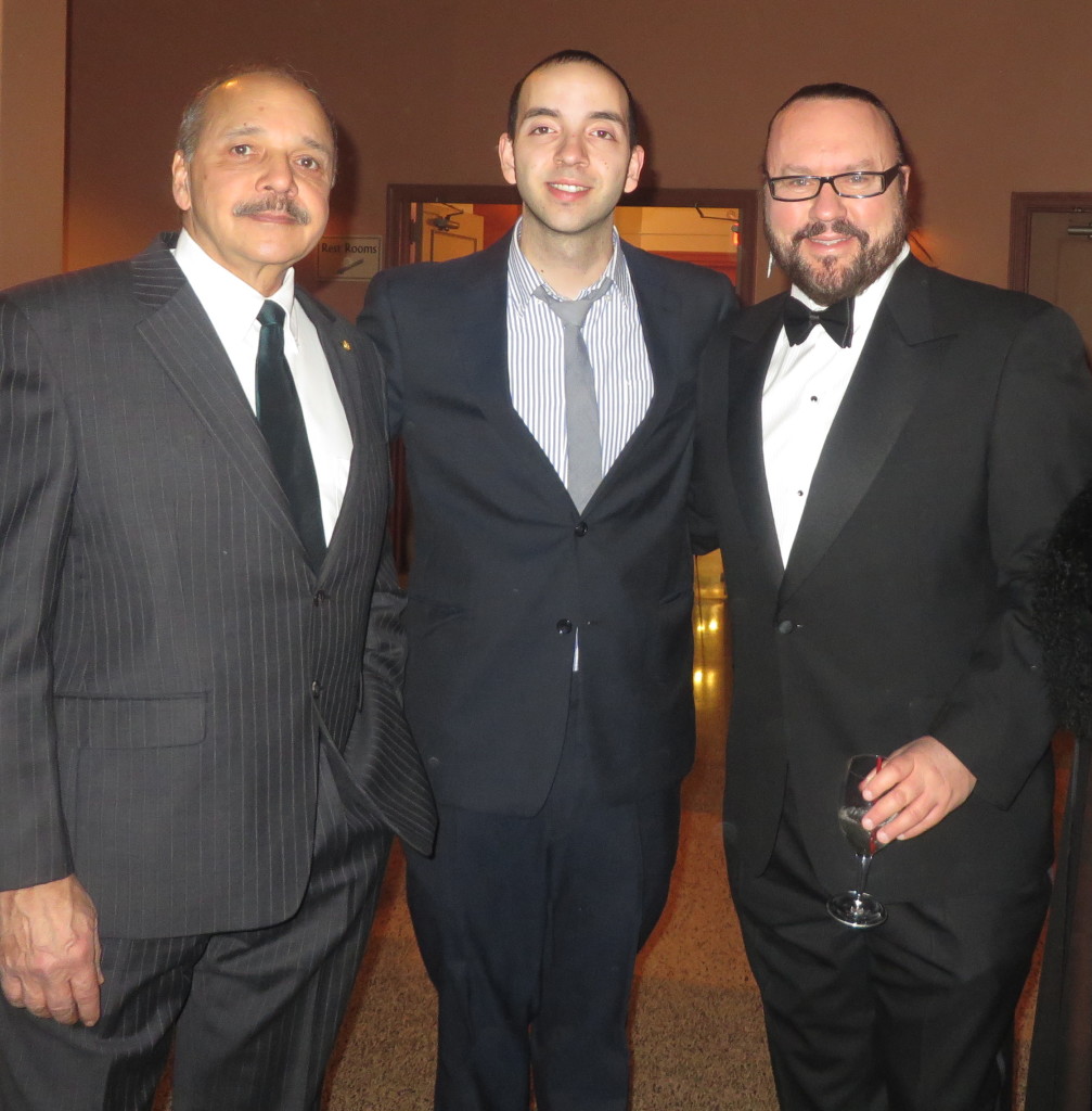 Ivan Acosta, Amaury Acosta y Desmond Child. (Foto: MFS)