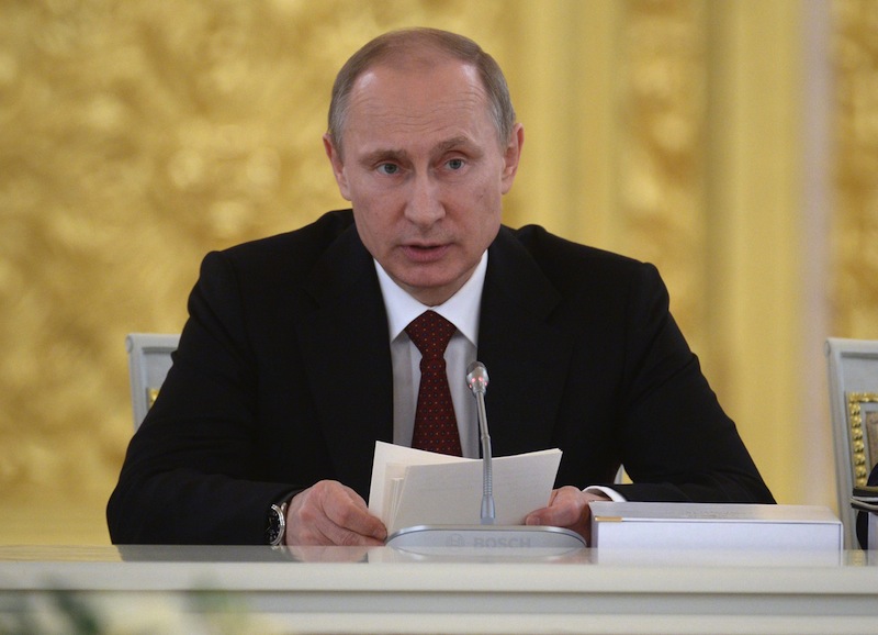 El presidente ruso, Vladimir Putin