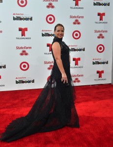  La actriz puertorrique&ntilde;a Adamari L&oacute;pez posa a su llegada hoy, jueves 24 de abril de 2014, al BankUnited Center de Miami (Florida) previo a la entrega de los Premios Billboard de la M&uacute;sica Latina 2014. 