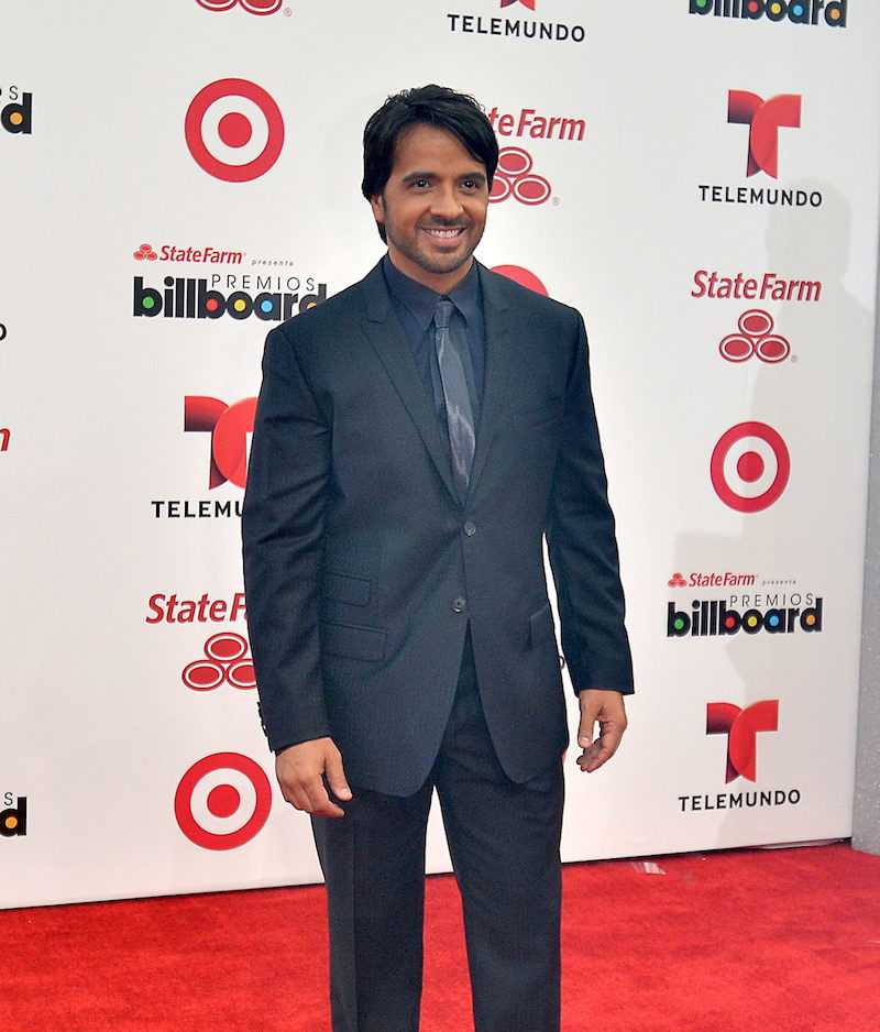 El cantante puertorriqueÒo Luis Fonsi, en la alfombra roja de los Premios Billboard de la M˙sica Latina 2014 que se celebraron en Miami el pasado abril.