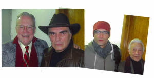 Manolo Garc&iacute;a Oliva, Salvador Pineda, Luis Roberto Guzm&aacute;n y Carlos Navedo.