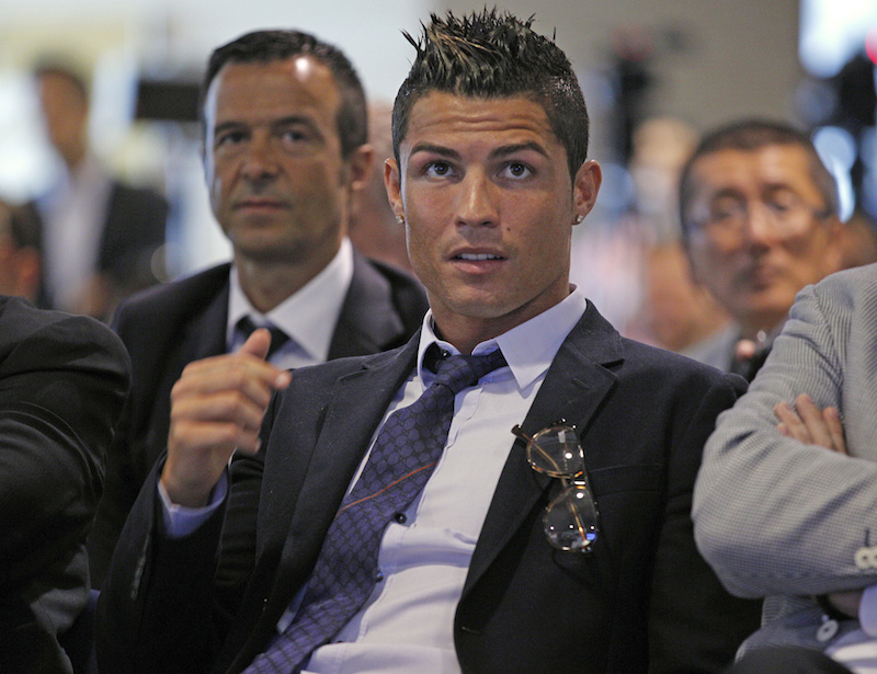 El delantero portuguÈs del Real Madrid, Cristiano Ronaldo.