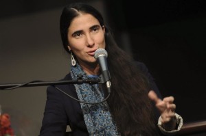 La bloguera cubana, Yoani S&aacute;nchez.