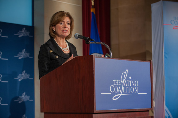 Mar&iacute;a Contreras-Sweet, administradora del Small Business Administration (SBA).