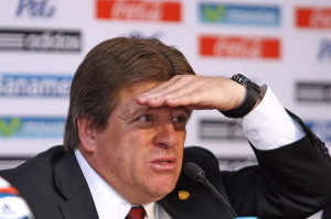 El seleccionador mexicano Miguel Herrera quiere mirar muy lejos en el Mundial de Brasil y ha se&Ograve;alado que pretende volver a su pa&Igrave;s el 14 de julio, despu&Egrave;s de vencer en la final de Maracan&aacute;.