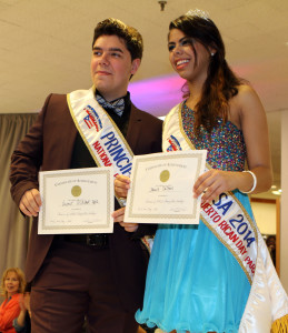  Foto 2- Los Pr&iacute;ncipes del Desfile Nacional Puertorrique&ntilde;o de Nueva York recibieron becas para continuar sus estudios ellos son: Vinny Villafa&ntilde;e y Joanna DeJes&uacute;s (Foto Vincent Vilafa&ntilde;e)  