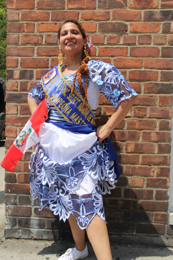 Mariela Romero, ex campeona de marinera categoría “sigle mayor”.