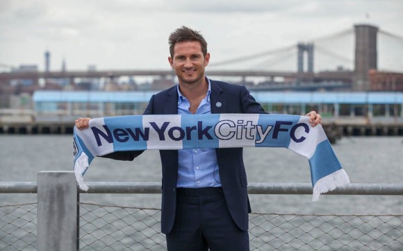 El futbolista inglés Frank Lampard ha sido presentado este jueves como nuevo jugador del New York City Football Club.
