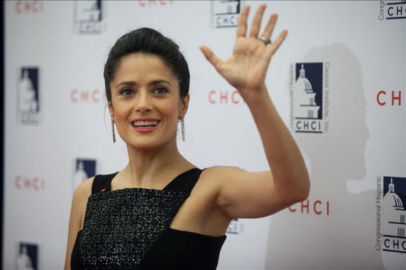 La actriz Salma Hayek Pinault.