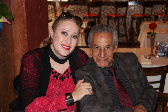 Gustavo Suárez Ojeda con Ximena Hidalgo Ayala.