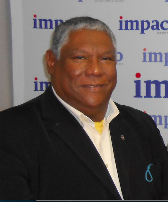 Guillermo Lozano en las oficinas de Impacto, promoviendo hasta el último momento de su residencia en Nueva York las actividades humanitarias del Club Rotario y las actividades cívicas del Centro Cívico Colombiano. Ahora se convertirá en nuestra mejor conexión en la histórica Cartagena para mantener la conexión y promover el turismo a Andinoamérica.