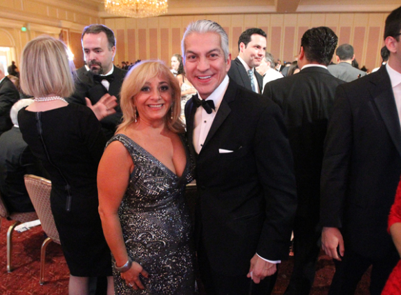 Liz Berman - Continental Food & Beverage con Javier Palomarez.