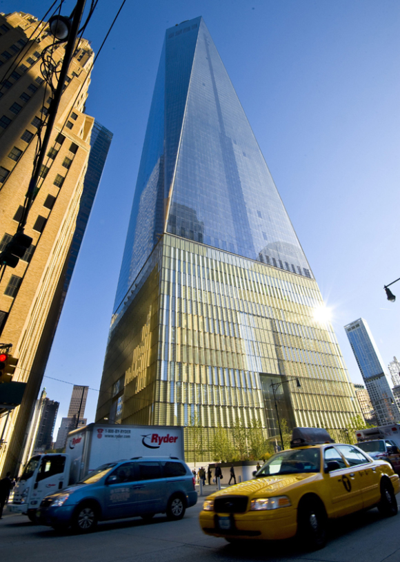 Vista del One World Trade Center en Nueva York.