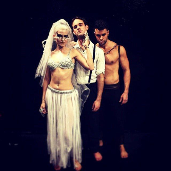 Caridad del Valle, Sebastian Stimman y Paul Montoya, en Lorca. la luna y la muerte.