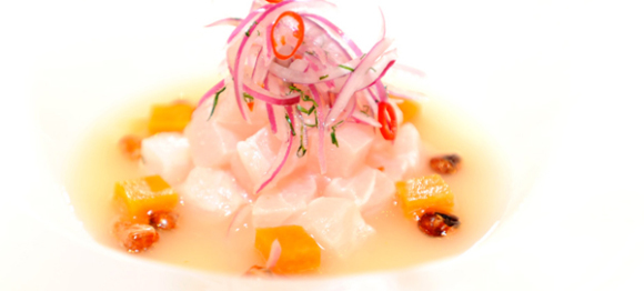 El &ldquo;Ceviche de corvina&rdquo; del muy moderno restaurante Raymi, a pocos pasos de la mundialmente famosa Quinta Avenida en Manhattan, es un verdadero poema que incluye como ingrediente insignia al aj&iacute; originario de los Andes Sudamericanos.