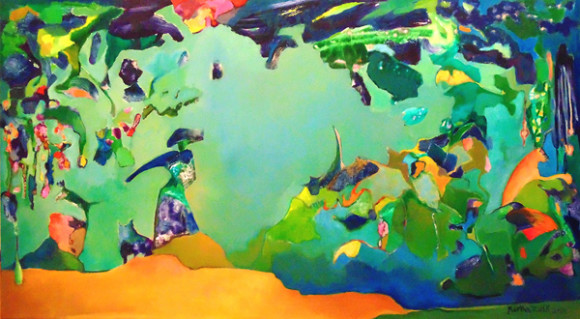Entre las &uacute;ltimas creaciones art&iacute;sticas de Martha Zuik se encuentra la obra titulada &ldquo;Otras Se&ntilde;ales&rdquo; (2014) en la que se aprecia claramente su estilo lleno de vibrante color y simbolismos.