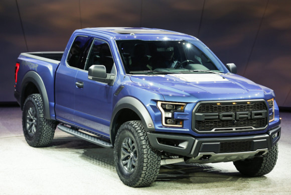 Vista del nuevo Ford F150 Raptor.
