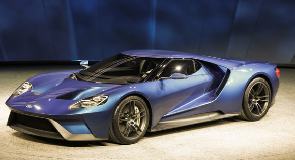 Vista del nuevo Ford GT.