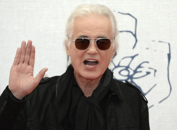 Jimmy Page, considerado como uno de los mejores guitarristas de todos los tiempos.
