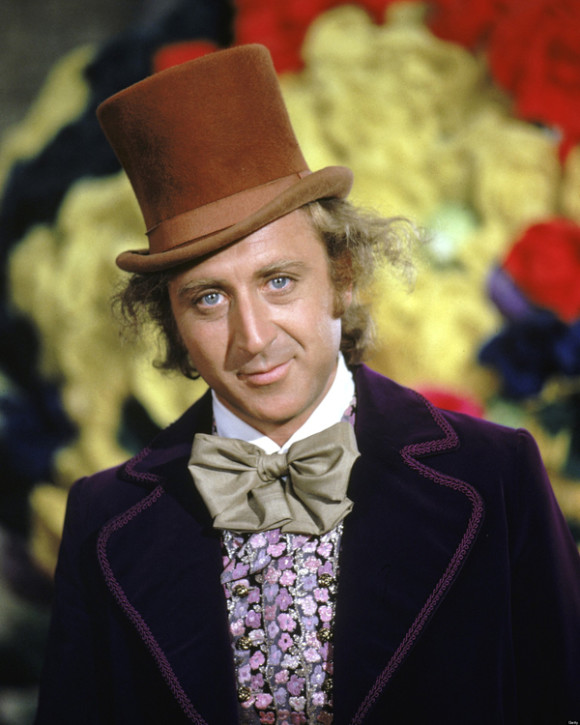 Gene Wilder como Willy Wonka.