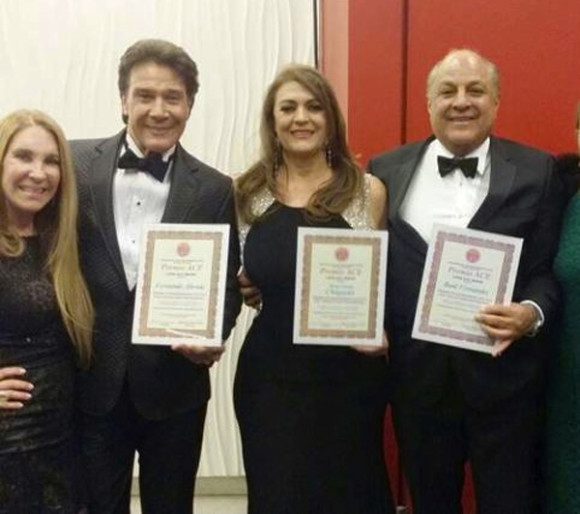 Mar&iacute;a Mediavilla, Fernando Allende, Rosa Gloria Chagoy&aacute;n y Alfredo L&eacute;rida