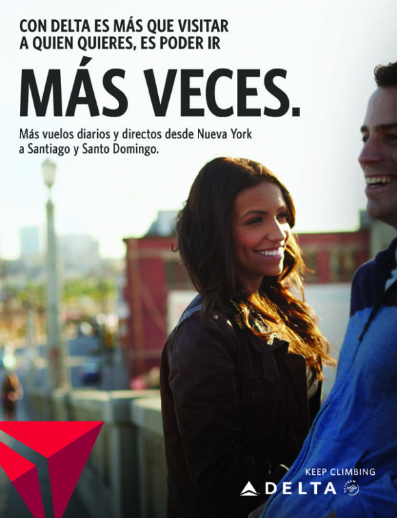 Pieza publicitaria NY Dominicana