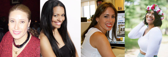Ximena Hidalgo Ayala, Xiomara Taveras Henríquez, Carolina Valenti Pinto, Alicia Gibbs