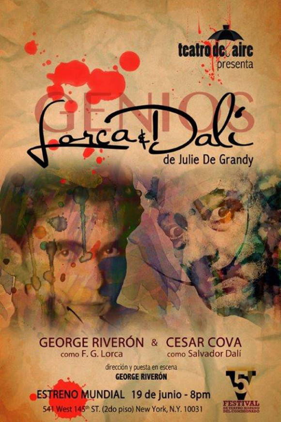 1 Afiche de GENIOS, Lorca y Dal&iacute;