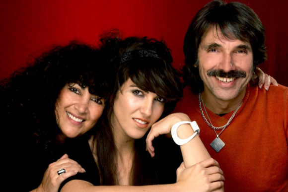 Amanda Miguel, Ana Victoria y Diego Verdaguer