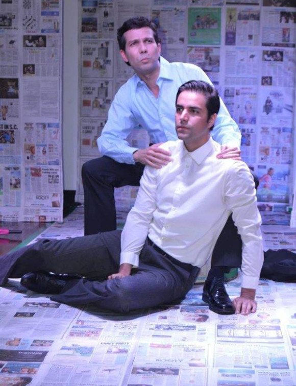 George River&oacute;n es Lorca y C&eacute;sar Cova es Dal&iacute; en la producci&oacute;n de Teatro del Aire.