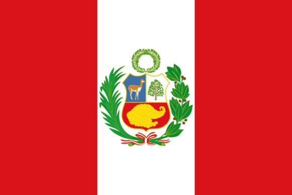 Bandera de Per&uacute;