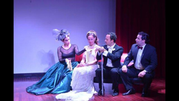 Zulema Clares, Annia Bu, Erick González y Sandor Juan, el fantástico elenco de "La boda".