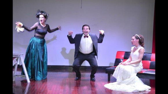 Zulema, Sandor y Annia en la obra de Virgilio Piñera, "La boda".