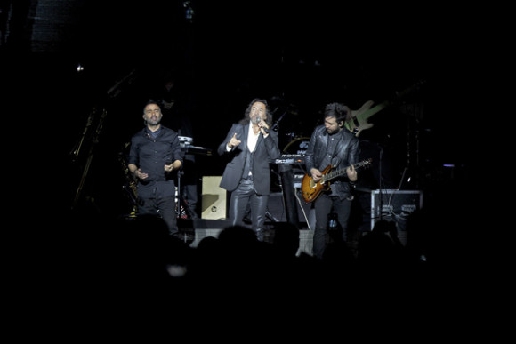 De izq a der: Mario Domm, Marco Antonio Solis y Pablo Hurtado.