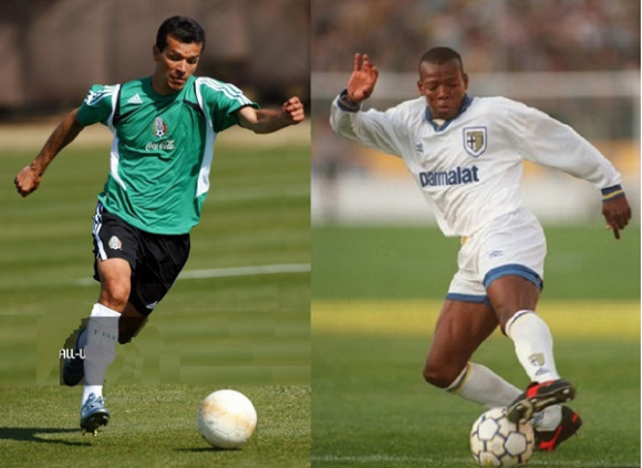 Jared Borgueti "El Zorro del Desierto" hist&oacute;rico goleador del Tricolor mexicano y Faustino Asprilla "El Tino", tambi&eacute;n hist&oacute;rico goleador de la Tricolor colombiana, pr&oacute;ximamente se ver&aacute;n las 'caras' en el Shuart Stadium de la Universidad de Hofstra, en Hempstead, Long Island.  