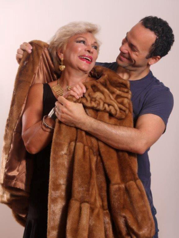 Fanny Rybin y Erick González en" Breve temporada de invierno".