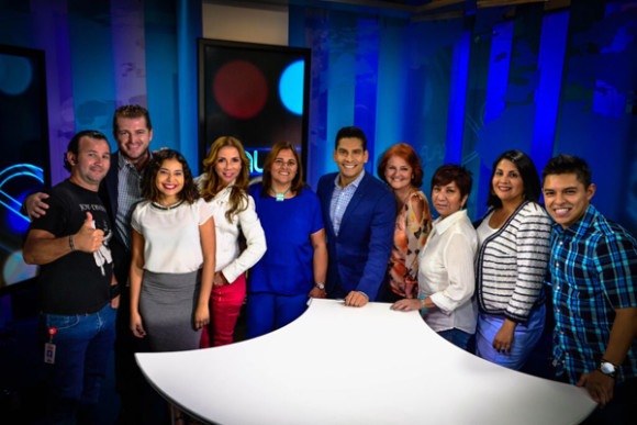 El equipo de "Cala", quienes son el motor del programa.