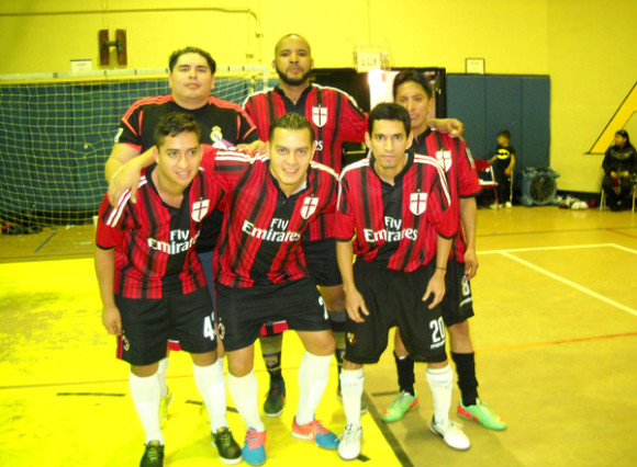 Corazón de María, actual campeón en la Primera división en la Brooklyn Champions League. El pasado viernes (Enero 9) al cumplirse la primera fecha de este nuevo año, terminó empatando con el Deportivo Britannia. (Foto: Buki Chapin)