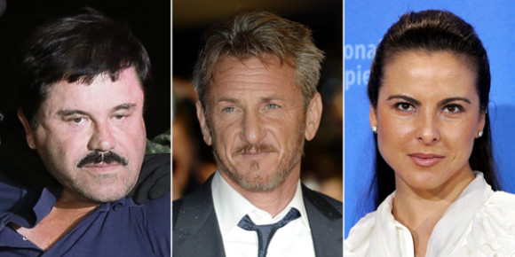 El Chapo Guzmán se reunió con los actores Sean Penn y Kate del Castillo para rodar una película sobre su vida, lo cual fue confirmado con la publicación de una entrevista realizada por Sean Penn para la revista Rolling Stone.