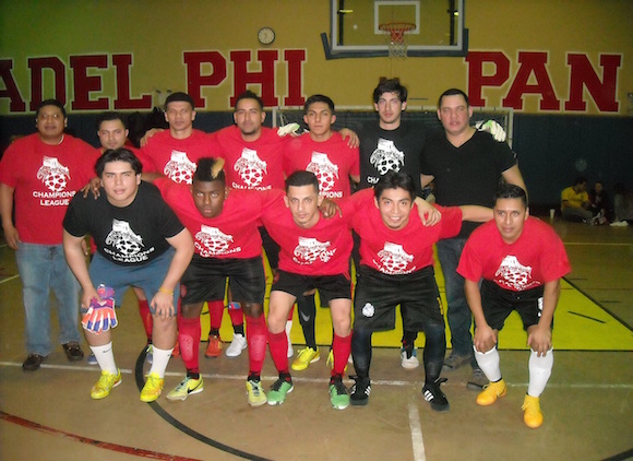 Integrantes del Combinado de la Conferencia Americana, que fue el ganador del Primer All Stars Game en la Primera categoría, esperan revalidar el título este viernes 26 de febrero en la Brooklyn Champions League. (Foto: Buki Chapin).